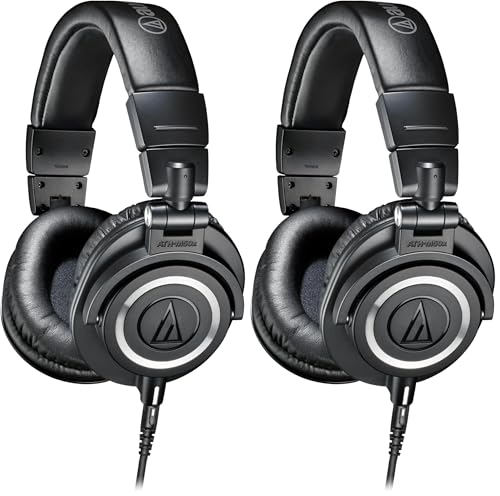 Audio-Technica ATH-M50x Studio Monitor Headphones