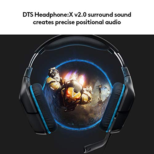 Logitech G432 Wired Gaming Headset for PC & Console