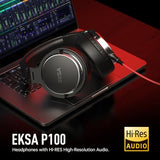 EKSA P100 Wired Over-Ear DJ Headphones with Microphone