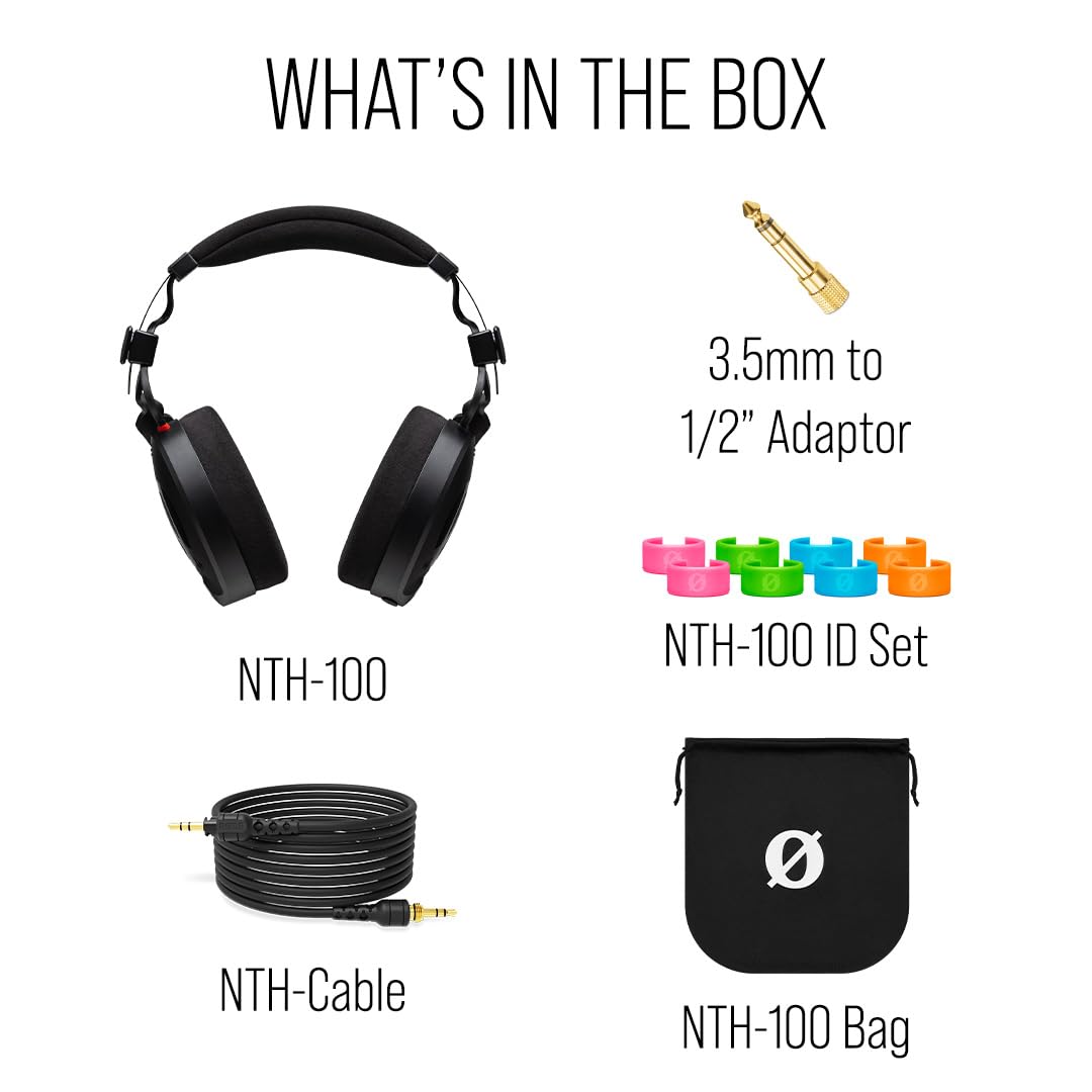 Rode NTH-100 Professional Over-Ear Studio Headphones