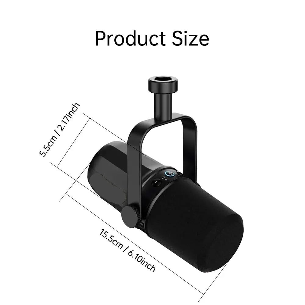 FDUCE SL40X/SL40 Metal Podcast Headset for Streaming