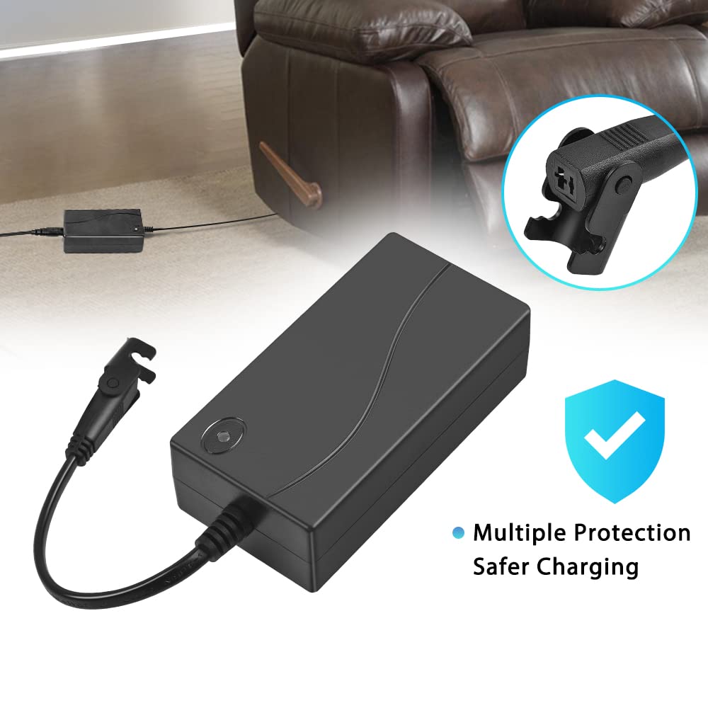Universal 29V 2A 2-Pin Power Recliner Adapter