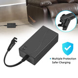 Universal 29V 2A 2-Pin Power Recliner Adapter