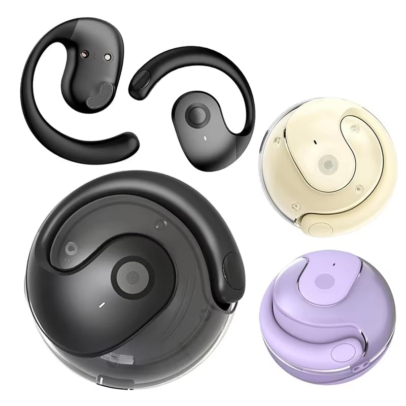 Bluetooth 5.3 Open-Ear Sports Earbuds with HD Mic