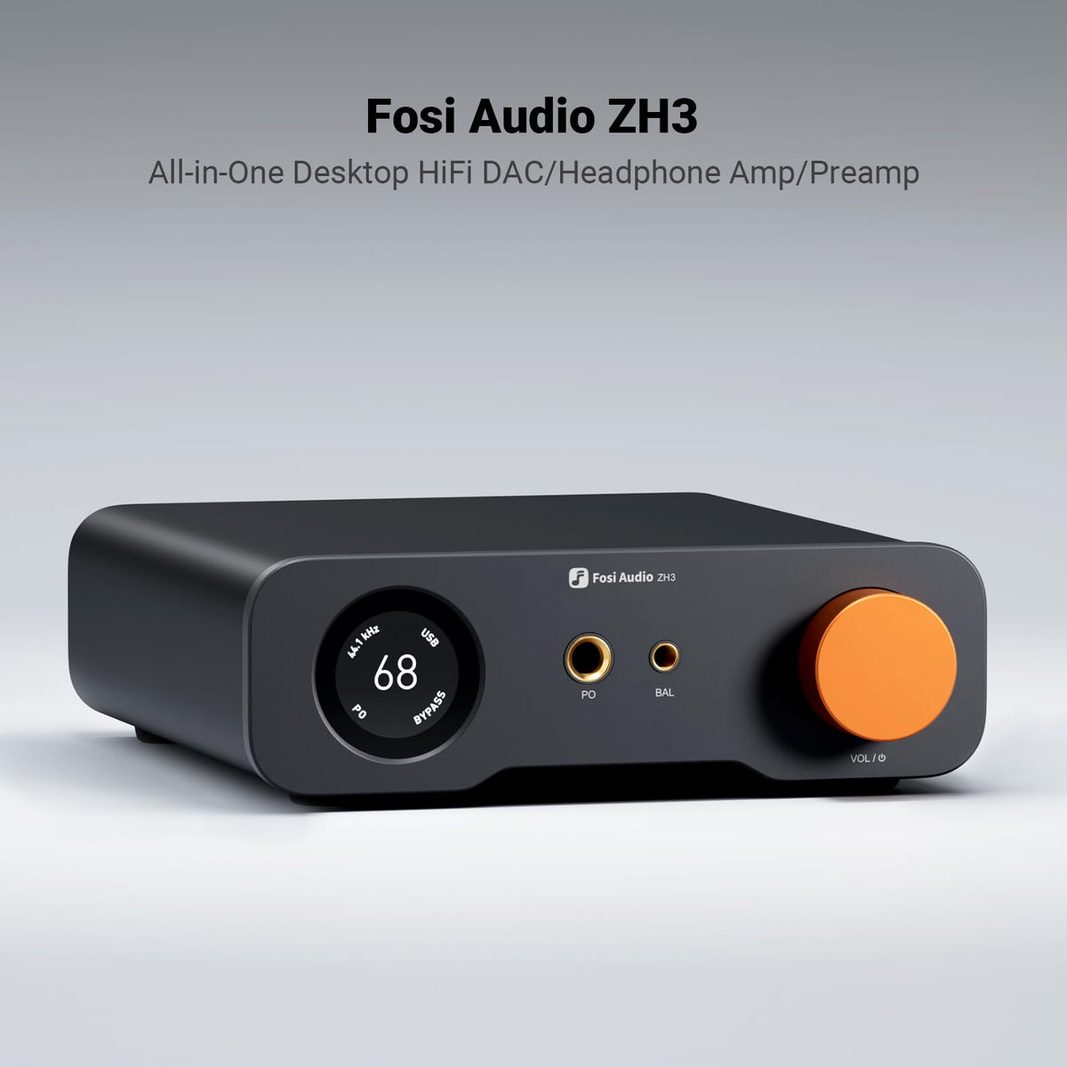Fosi Audio ZH3 Balanced DAC Headphone Amp Preamp
