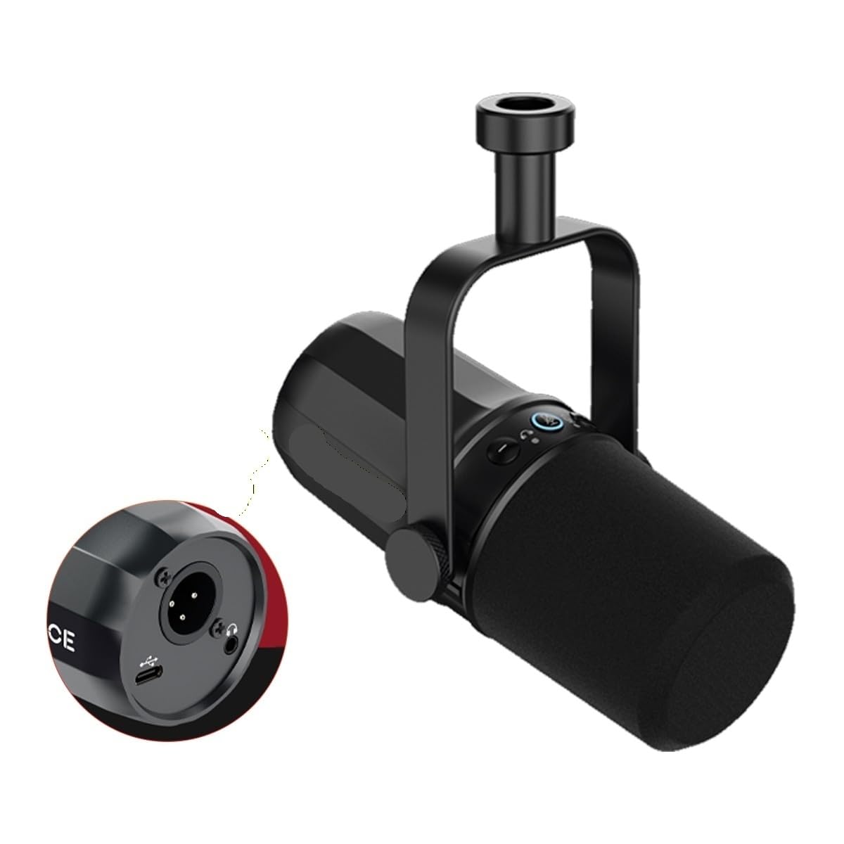 FDUCE SL40X/SL40 Metal Podcast Headset for Streaming