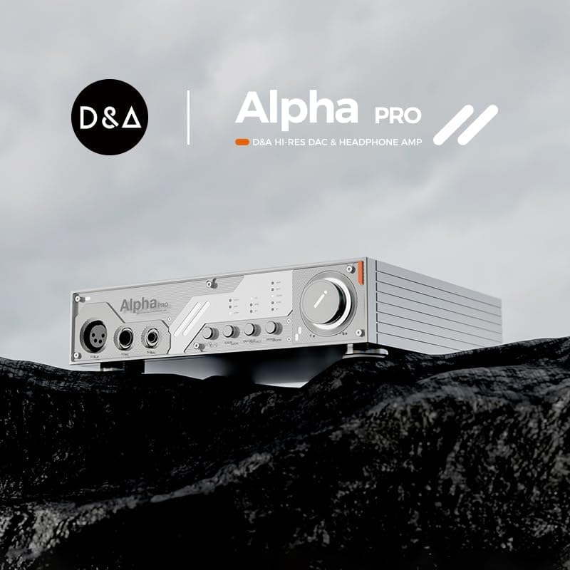 D&A Alpha Pro Hi-Res DAC Headphone Amp Decoder