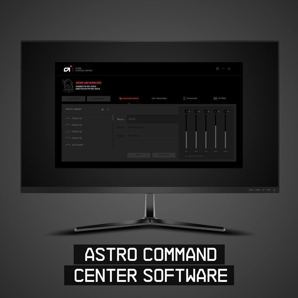 ASTRO A50 Gen 4 Wireless Gaming Headset with Base Station