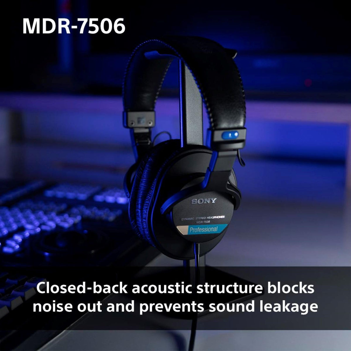 Sony MDR7506 Professional Studio Monitor Headphones