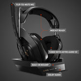 ASTRO A50 Gen 4 Wireless Gaming Headset with Base Station