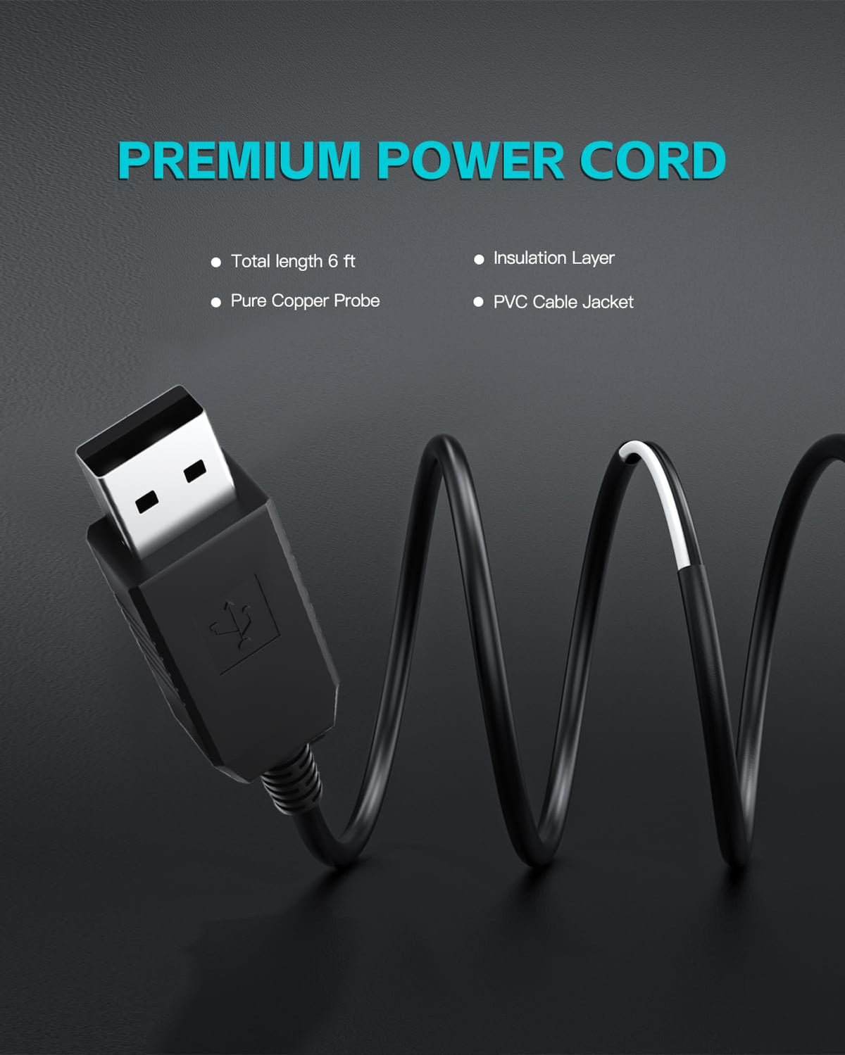5V to 15V USB Charging Cable for Black & Decker Drills