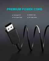 5V to 15V USB Charging Cable for Black & Decker Drills