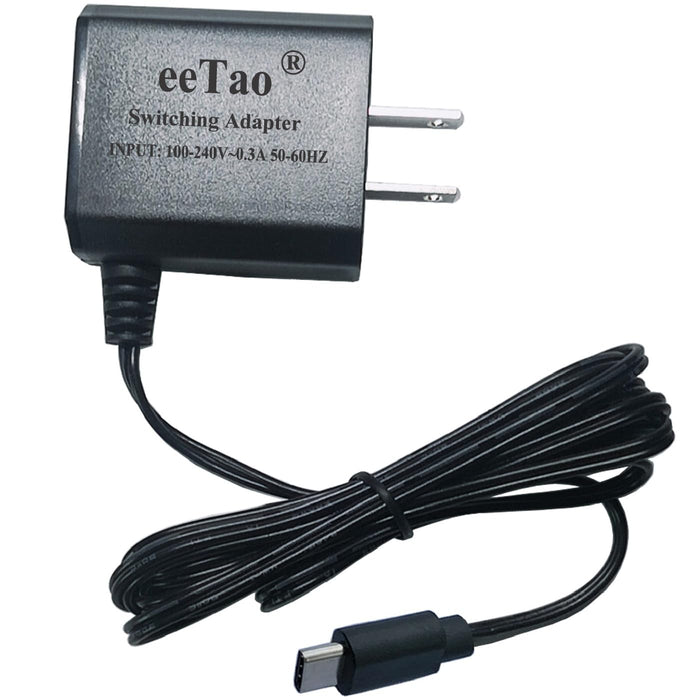 5V USB-C Power Adapter for TOONIOOS W2 Pet Fountain