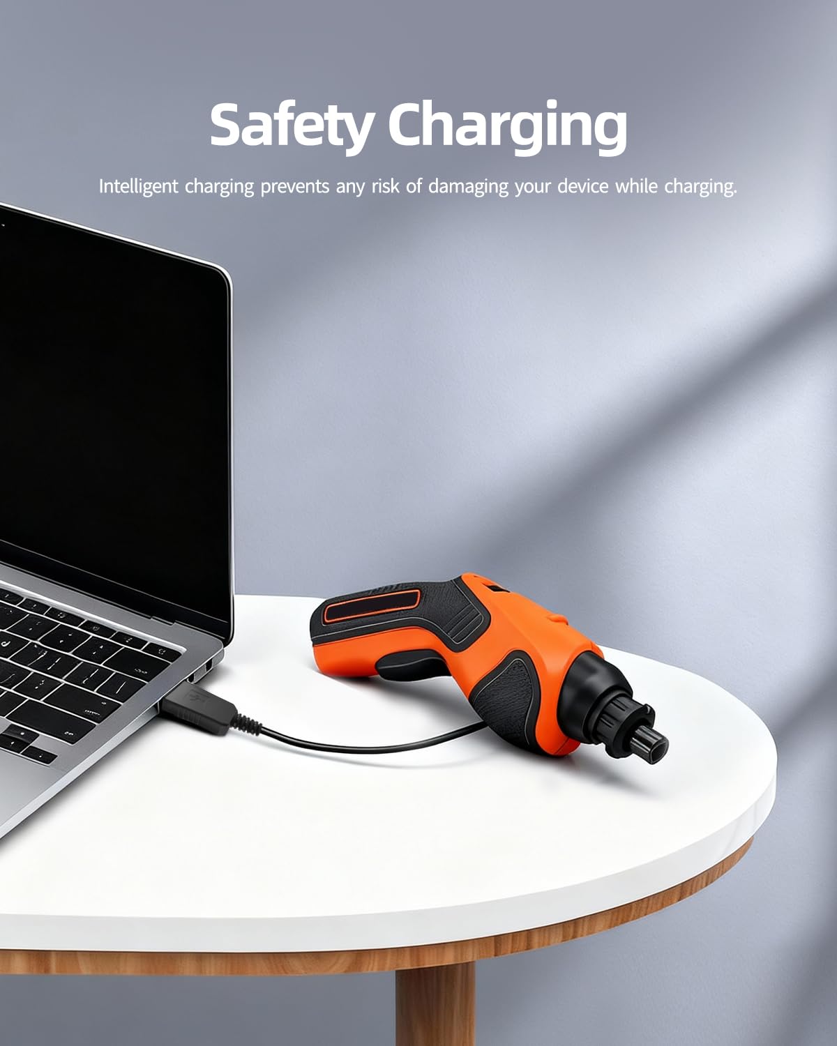 5V to 15V USB Charging Cable for Black & Decker Drills
