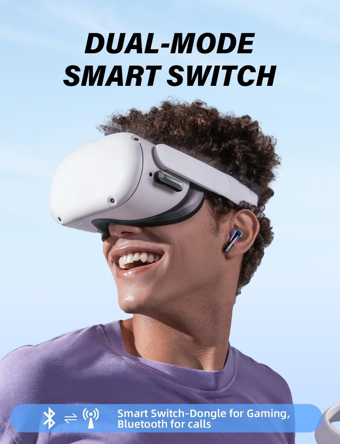 20ms 2.4GHz Dual-Mode Gaming Earbuds with ENC Mic