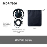 Sony MDR7506 Professional Studio Monitor Headphones
