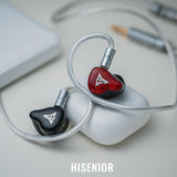 Hisenior Mega5EST Bass+ Tribrid Wired HiFi IEMs