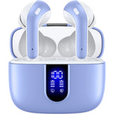 TAGRY True Wireless Earbuds with LED 60H Charging Case