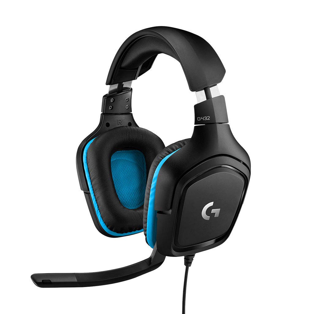Logitech G432 Wired Gaming Headset for PC & Console
