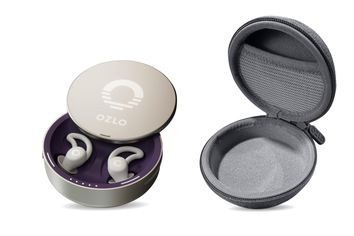 Ozlo Sleepbuds Noise-Masking Earbuds with Travel Case