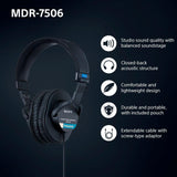 Sony MDR7506 Professional Studio Monitor Headphones