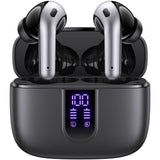 TAGRY True Wireless Earbuds with LED 60H Charging Case