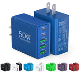 2-Pack USB-C Wall Charger Fast Charging Adapter
