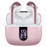 TAGRY True Wireless Earbuds with LED 60H Charging Case