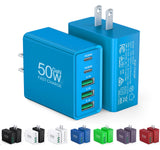 2-Pack USB-C Wall Charger Fast Charging Adapter