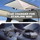 105W Starlink Mini Car Adapter with Digital Display