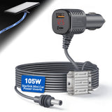 105W Starlink Mini Car Adapter with Digital Display