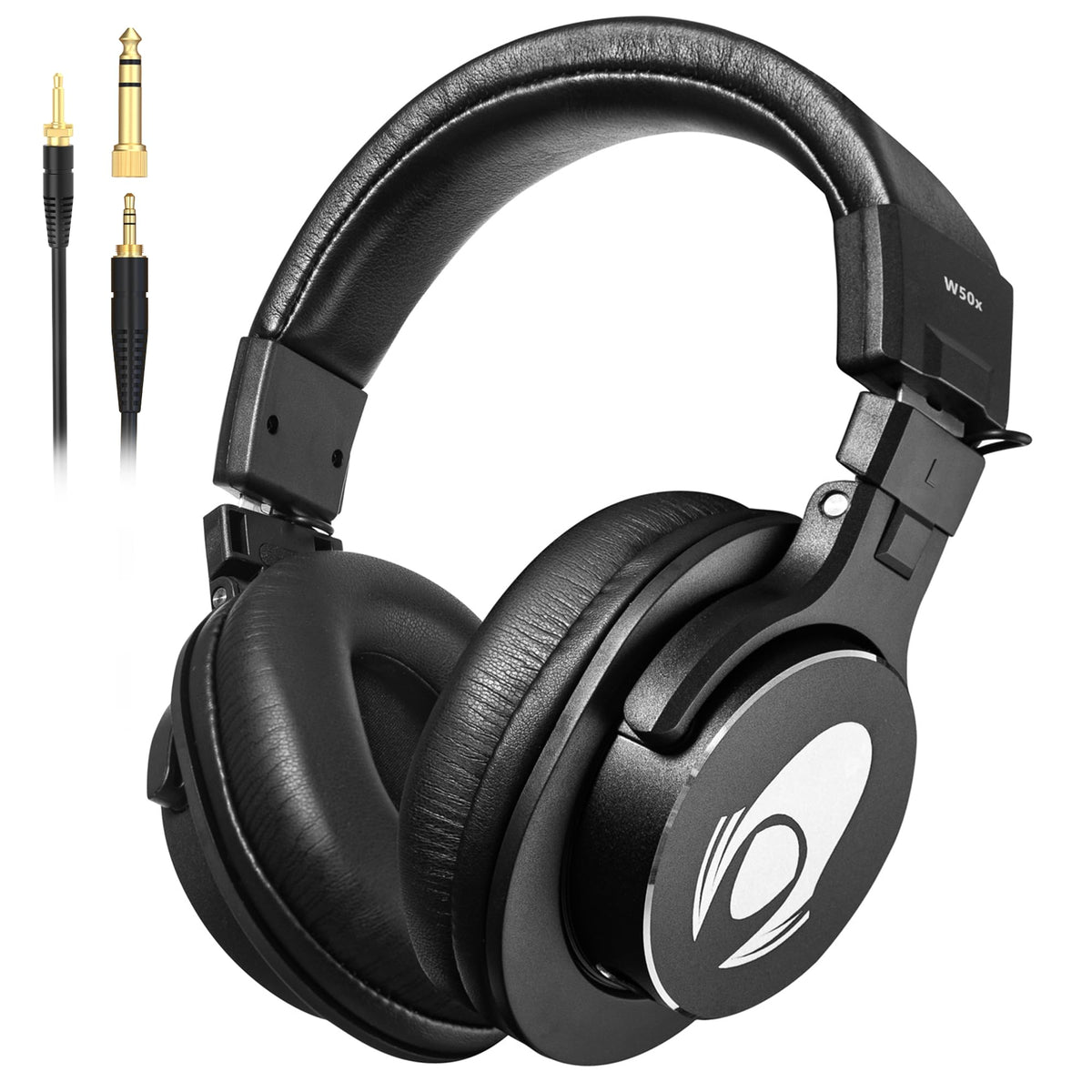 talomen Wired Studio Monitor DJ Headphones for Mixing