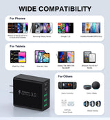 2-Pack USB-C Wall Charger Fast Charging Adapter
