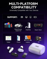AOC ACT3512 Wireless Gaming Earbuds for PS5 & PC