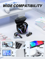 20ms 2.4GHz Dual-Mode Gaming Earbuds with ENC Mic
