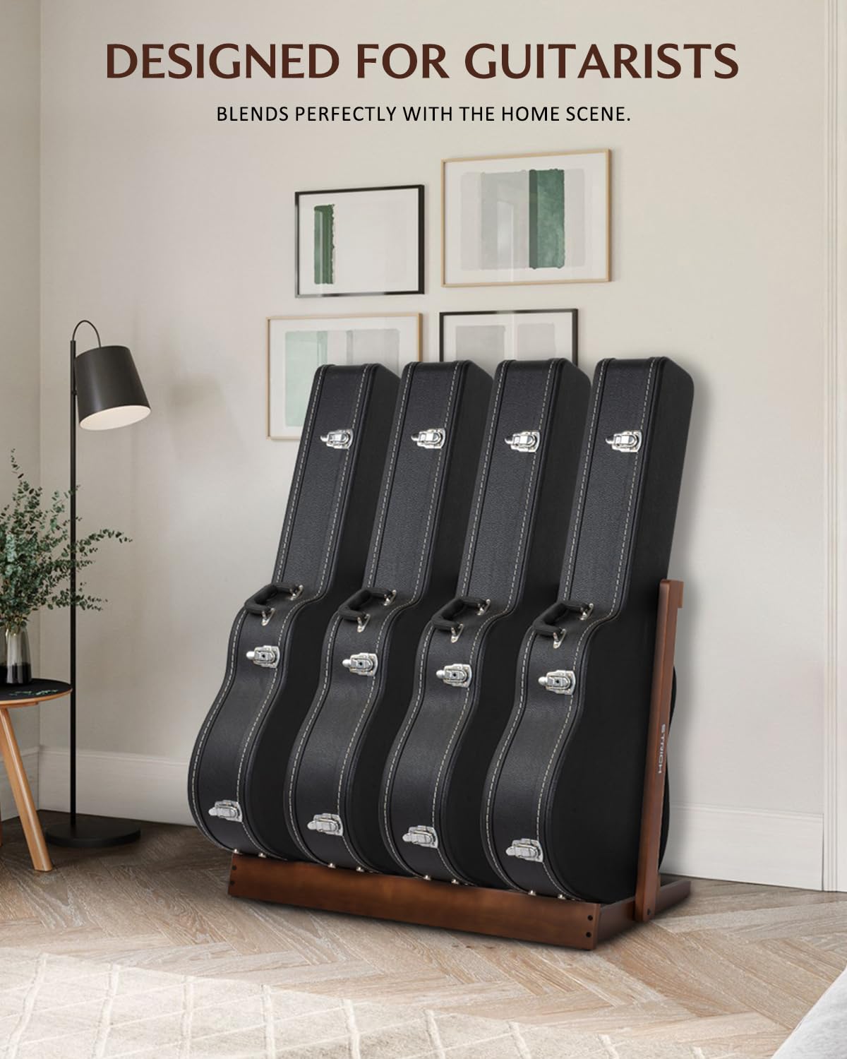 STRICH Foldable Hardwood Multi-Instrument Case Stand