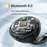 Essonio Open-Ear Clip-On Bluetooth 6.0 Earbuds 56H