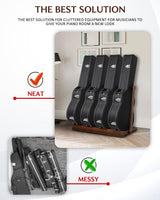 STRICH Foldable Hardwood Multi-Instrument Case Stand