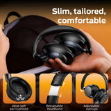Bluetooth 6.0 ANC Over-Ear Headphones 60H Playtime
