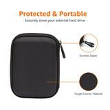40-Pack Portable External Hard Drive Carrying Cases