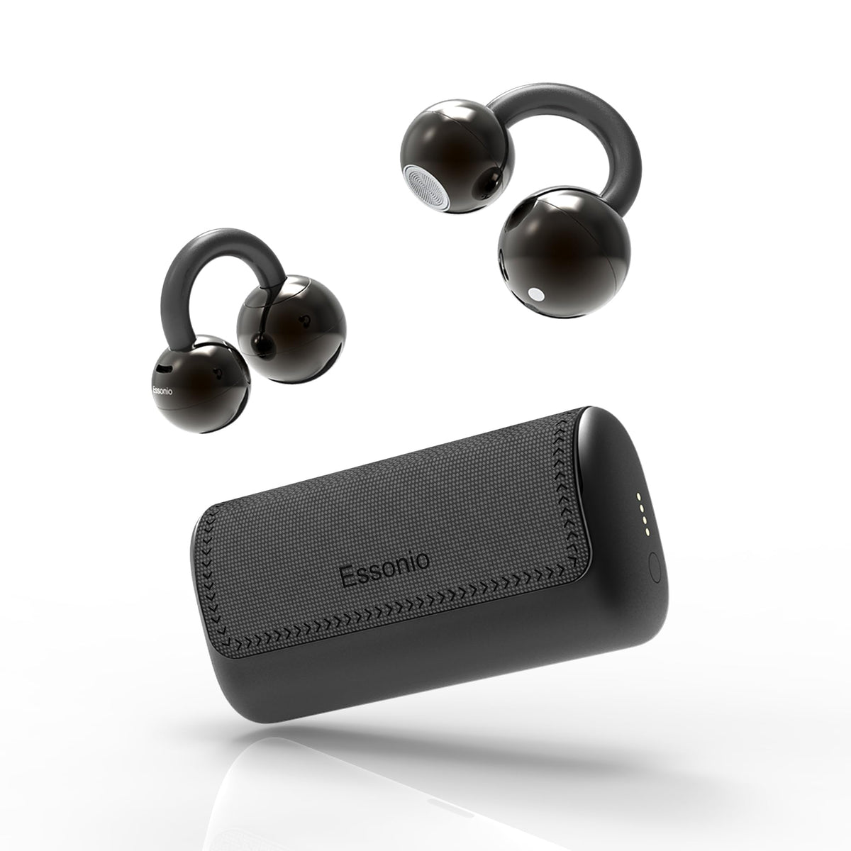 Essonio Open-Ear Clip-On Bluetooth 6.0 Earbuds 56H