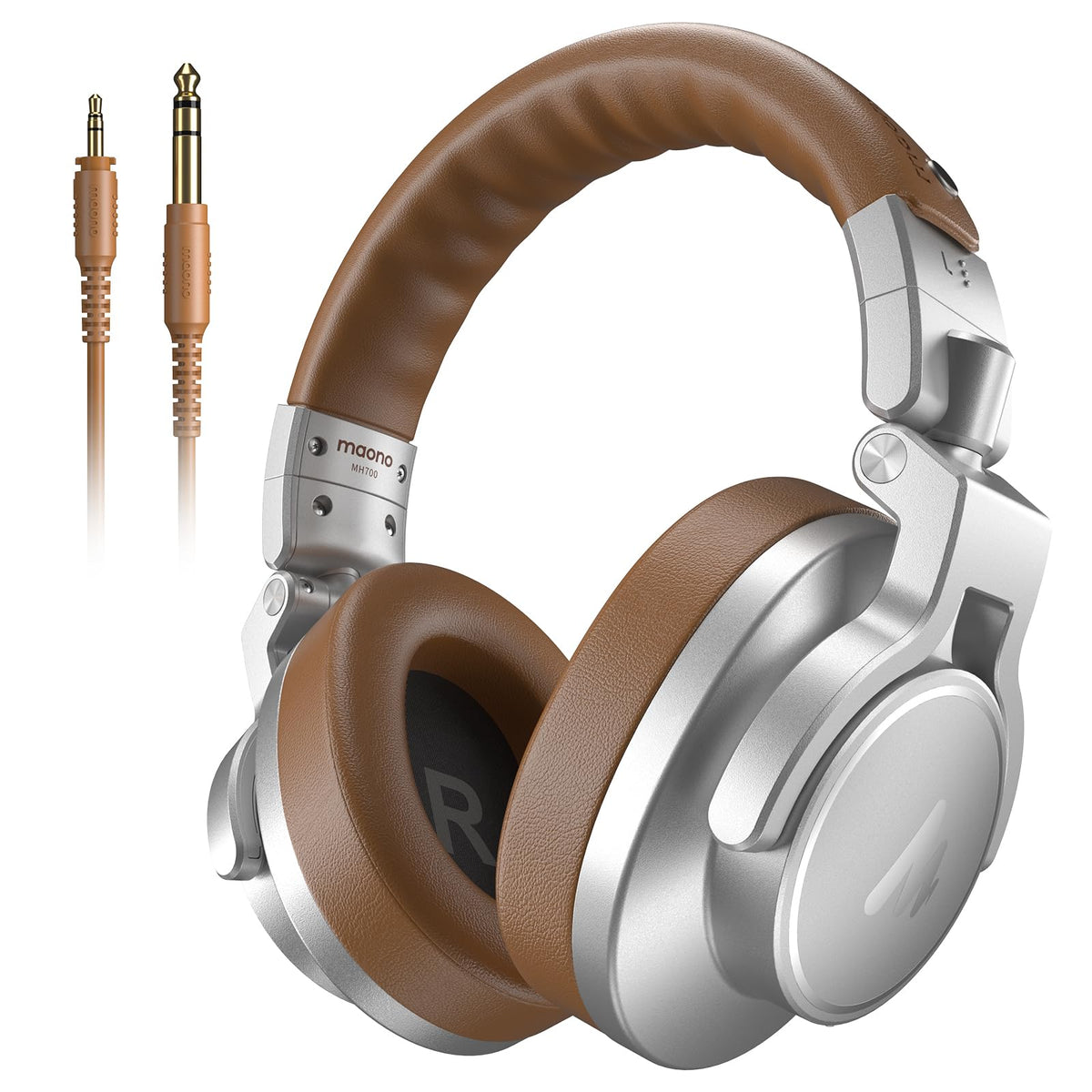MAONO Wired Studio Monitor DJ Headphones for Mixing