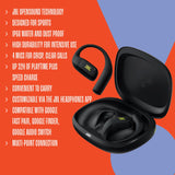 JBL Endurance Zone Open-Ear Sports Earbuds with Mic