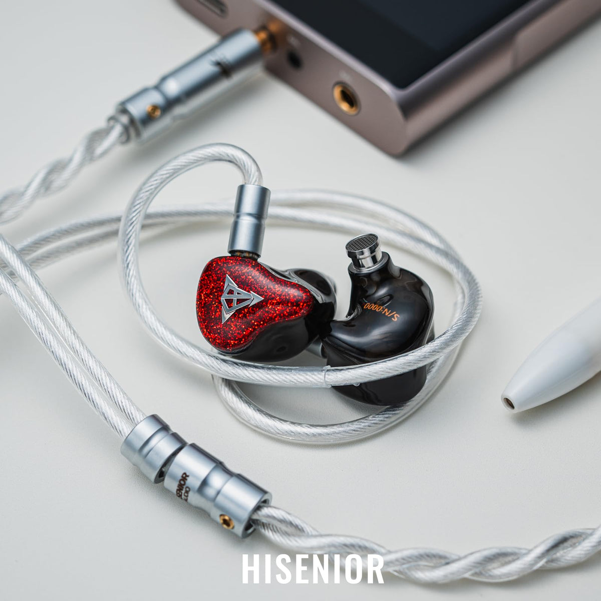 Hisenior Mega5EST Bass+ Tribrid Wired HiFi IEMs