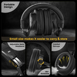 talomen Wired Studio Monitor DJ Headphones for Mixing
