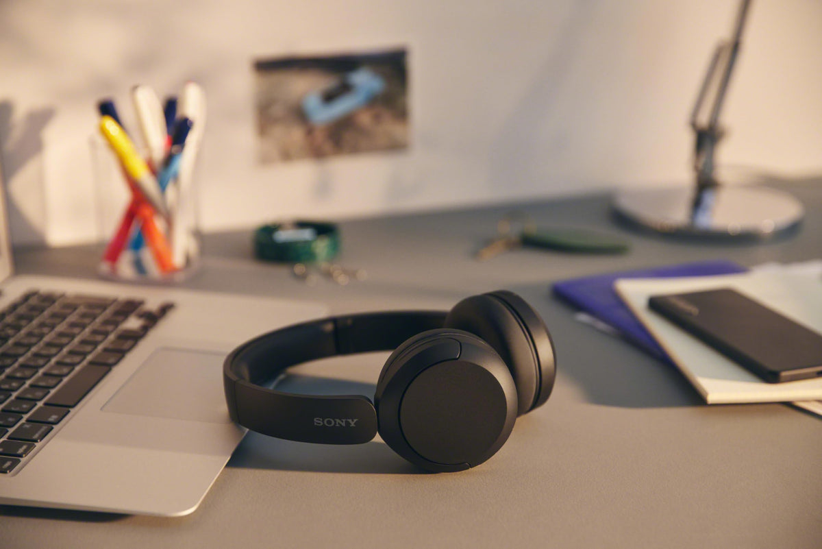 Sony WH-CH520 Bluetooth On-Ear Headphones with Mic