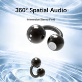 Essonio Open-Ear Clip-On Bluetooth 6.0 Earbuds 56H