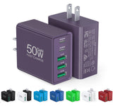 2-Pack USB-C Wall Charger Fast Charging Adapter