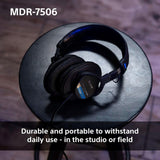 Sony MDR7506 Professional Studio Monitor Headphones