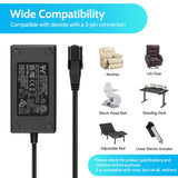 Universal 29V 2A 2-Pin Power Recliner Adapter